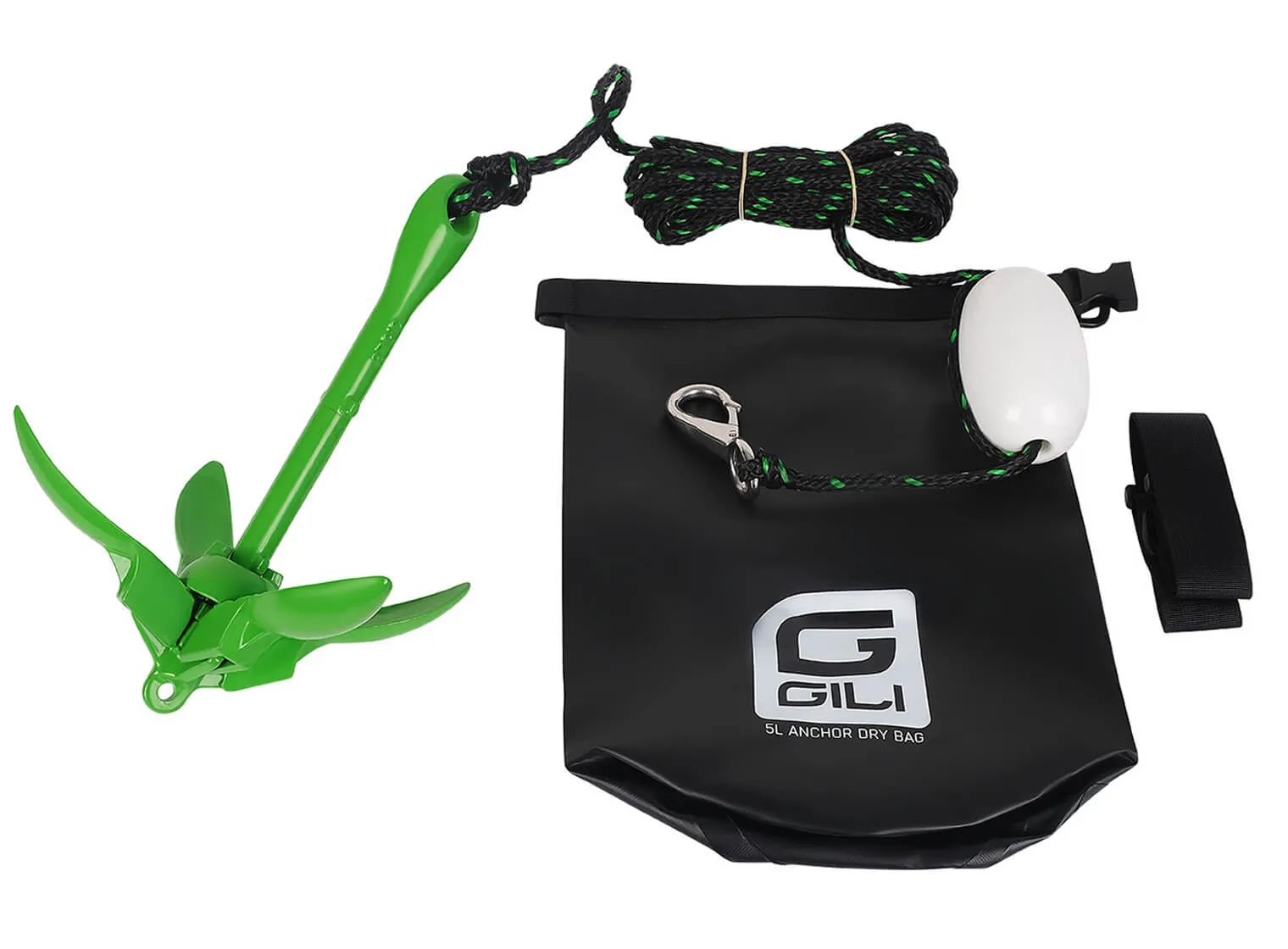 Kayak and Paddle Board Anchor Kit: Folding Grapnel Anchor