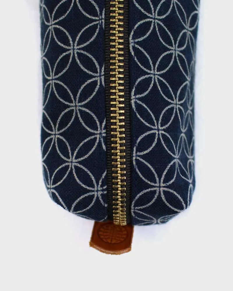 Kiriko Original Pencil Pouch, Indigo Shippou