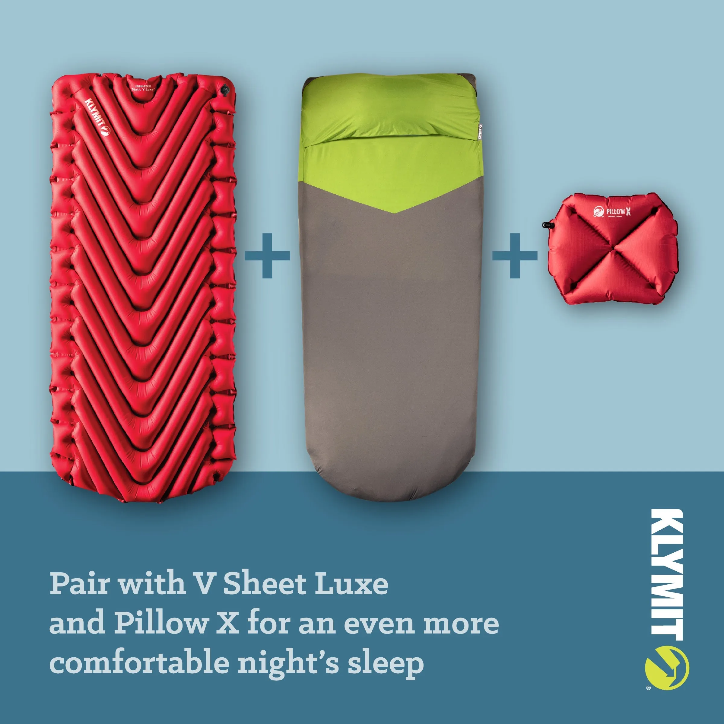 KLYMIT INSULATED STATIC V LUXE SLEEPING PAD