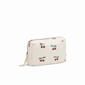 Konges Sløjd Big Quilted Toiletry Bag-Ma Grande Cerise