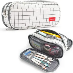 Large Capacity Three-Layer Pencil Case Student Multi-Functional Canvas Pencil Bag Pencil Case Pencil Case