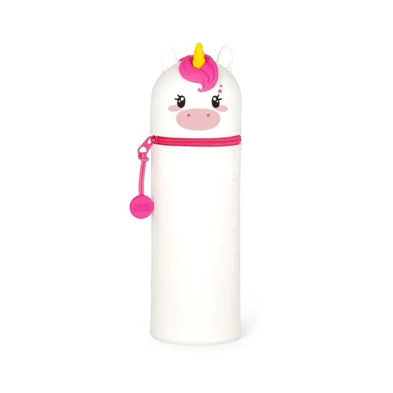 Legami Kawaii 2 in 1 Soft Silicone Pencil Case - Unicorn