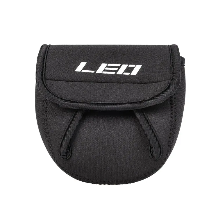 LEO 27918 Slotted Spinning Fishing Wheel Bag Fishing Carrier Protection Soft Cover, Size: Small