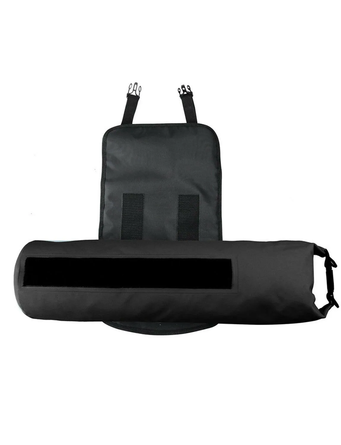 Lixada Bike Handlebar Bag Waterproof Adjustable Capacity Bicycle Front Tube Bag with Detachable Cycling Dry Pack (3-7L)