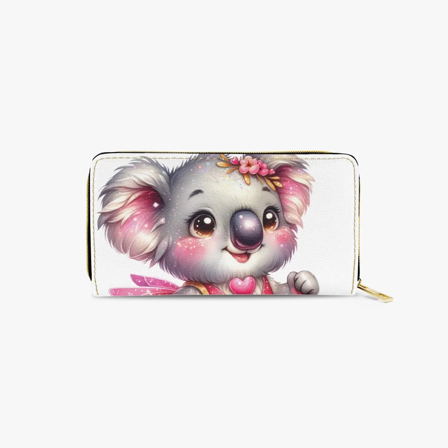 Long Type Zipper Purse, Koala, awd-1327