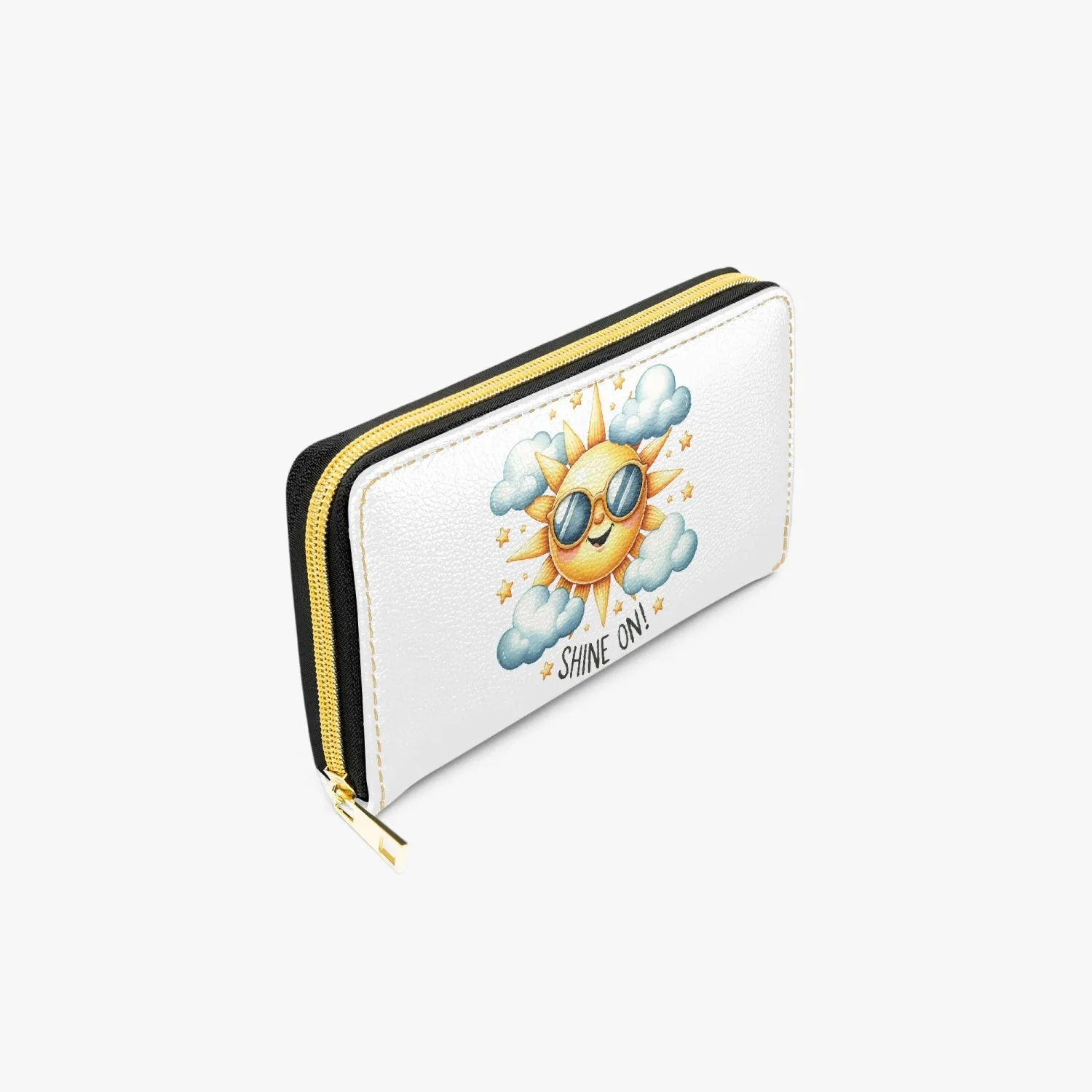 Long Type Zipper Purse - Sun, Shine On