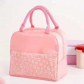 Lunch Box Bag for Women Men Insulated Lunch Bag With Zipper (1 Pc / Mix Color)