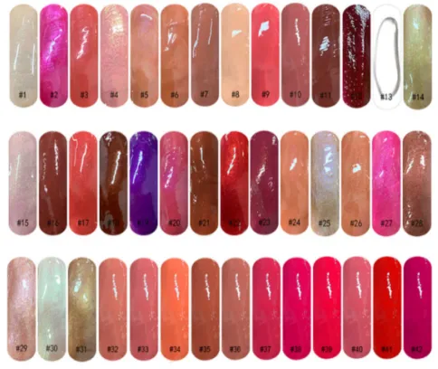 Luxurious Diamond Tip Lipgloss - MQO 12 pcs