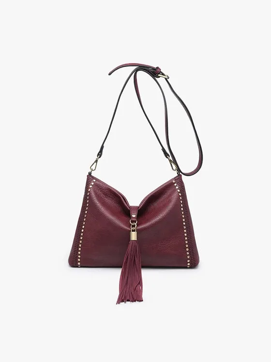 Marie Crossbody- Wine