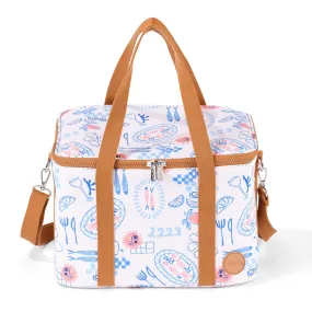 Maxi Insulated Picnic Bag/Pumping Bag - Mediterranean