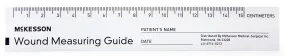 McKesson Wound Measuring Guide 6 Inch Paper, Bag of 600