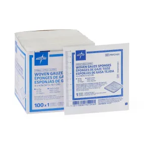 Medline Gauze Sponges 4x4 Sterile12 PLY