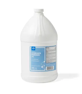 Medline Hydrogen Peroxide 3%, 1gal. (case of 4)