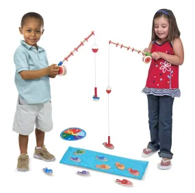 Melissa & Doug® 5149 Catch & Count Magnetic Fishing Rod Set, Age 3 