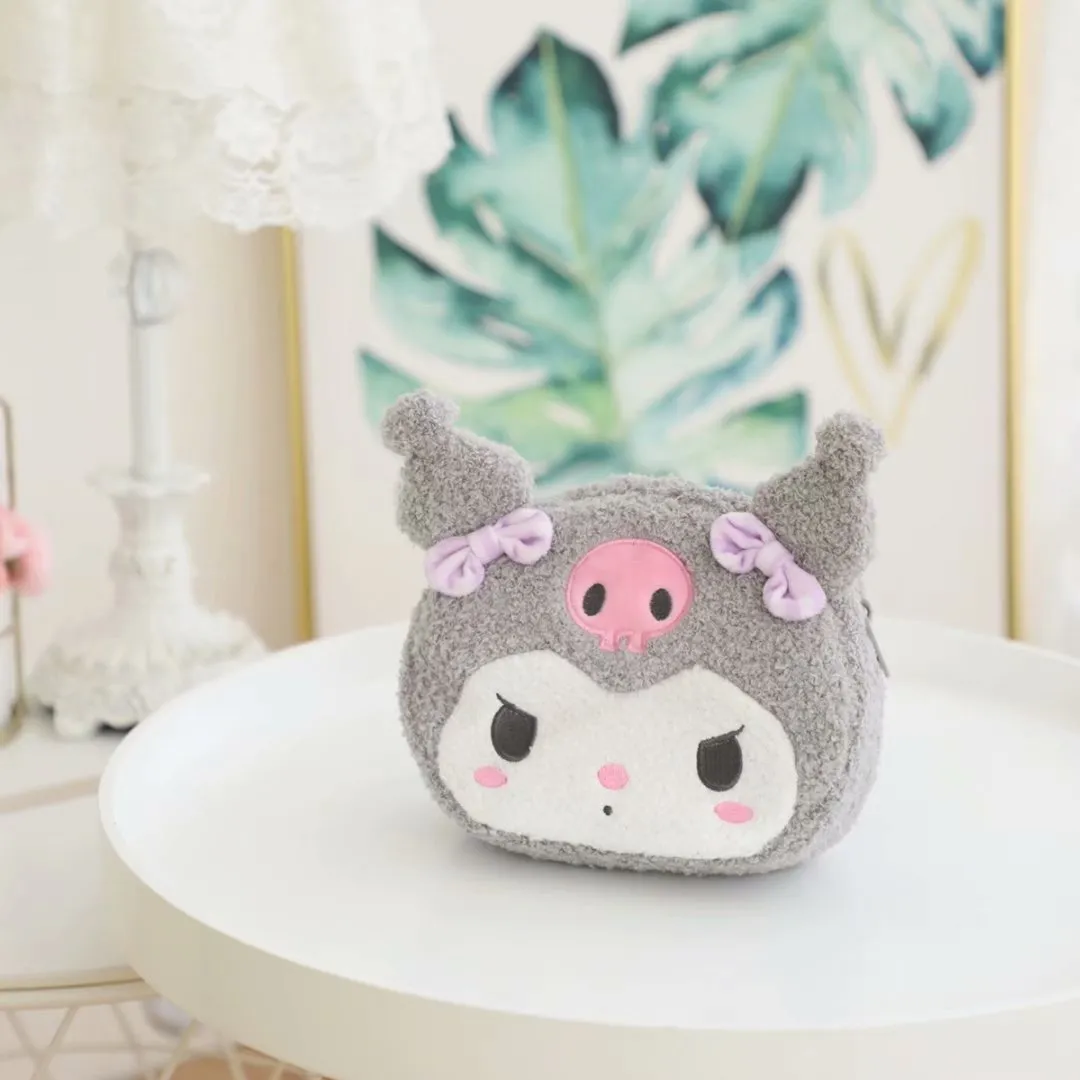 Melo Plush Makeup Shoulder Bag