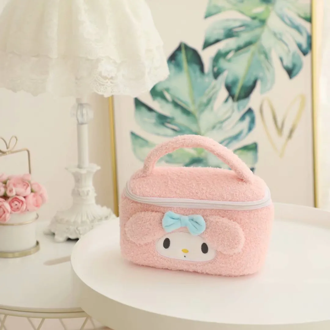 Melo Plush Makeup Shoulder Bag