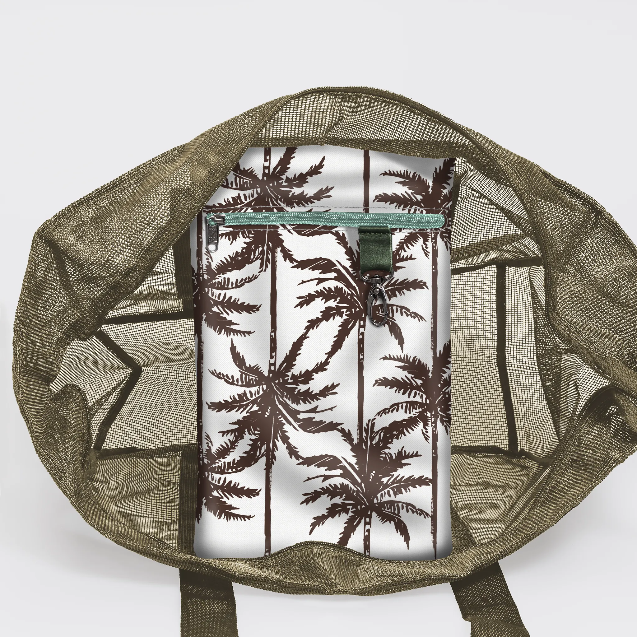 Meshie Jumbo Beach Bag OLIVE