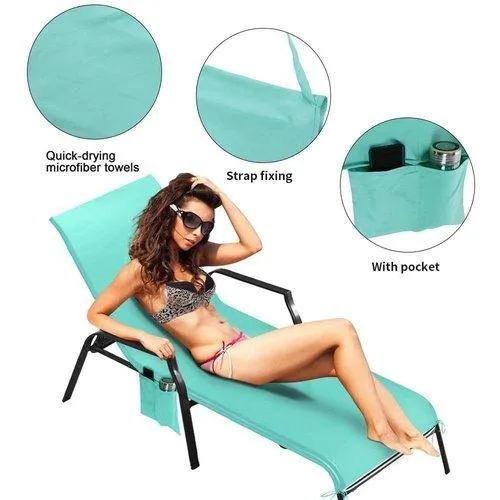 Microfiber Beach Chair Cover