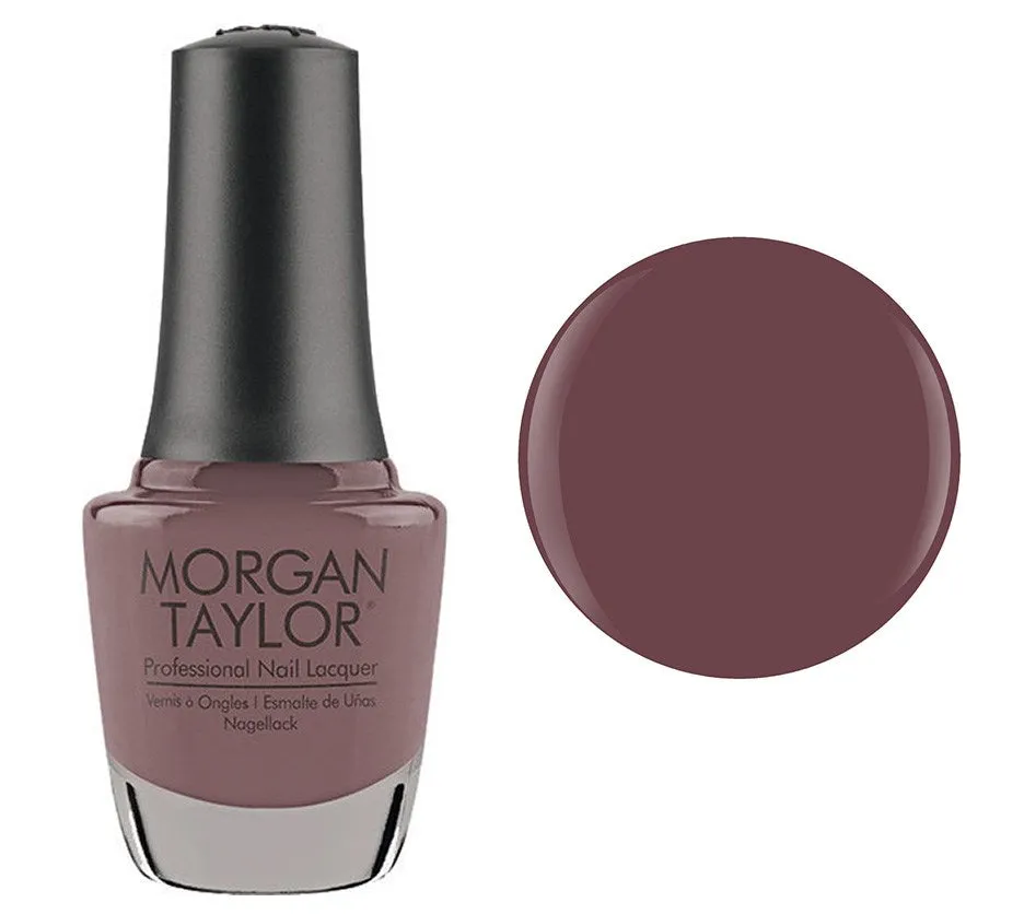 Morgan Taylor Lacquer Nail Polish - Lust At First Sight - Dusty Purple Creme - 15ML