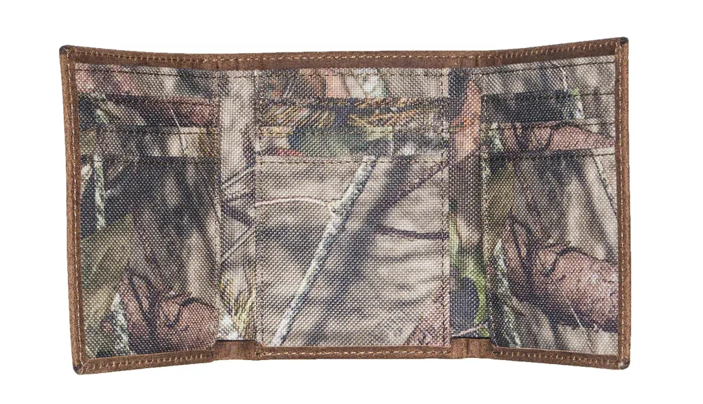 Mossy Oak Deer, Bass, Duck Trifold Wallet