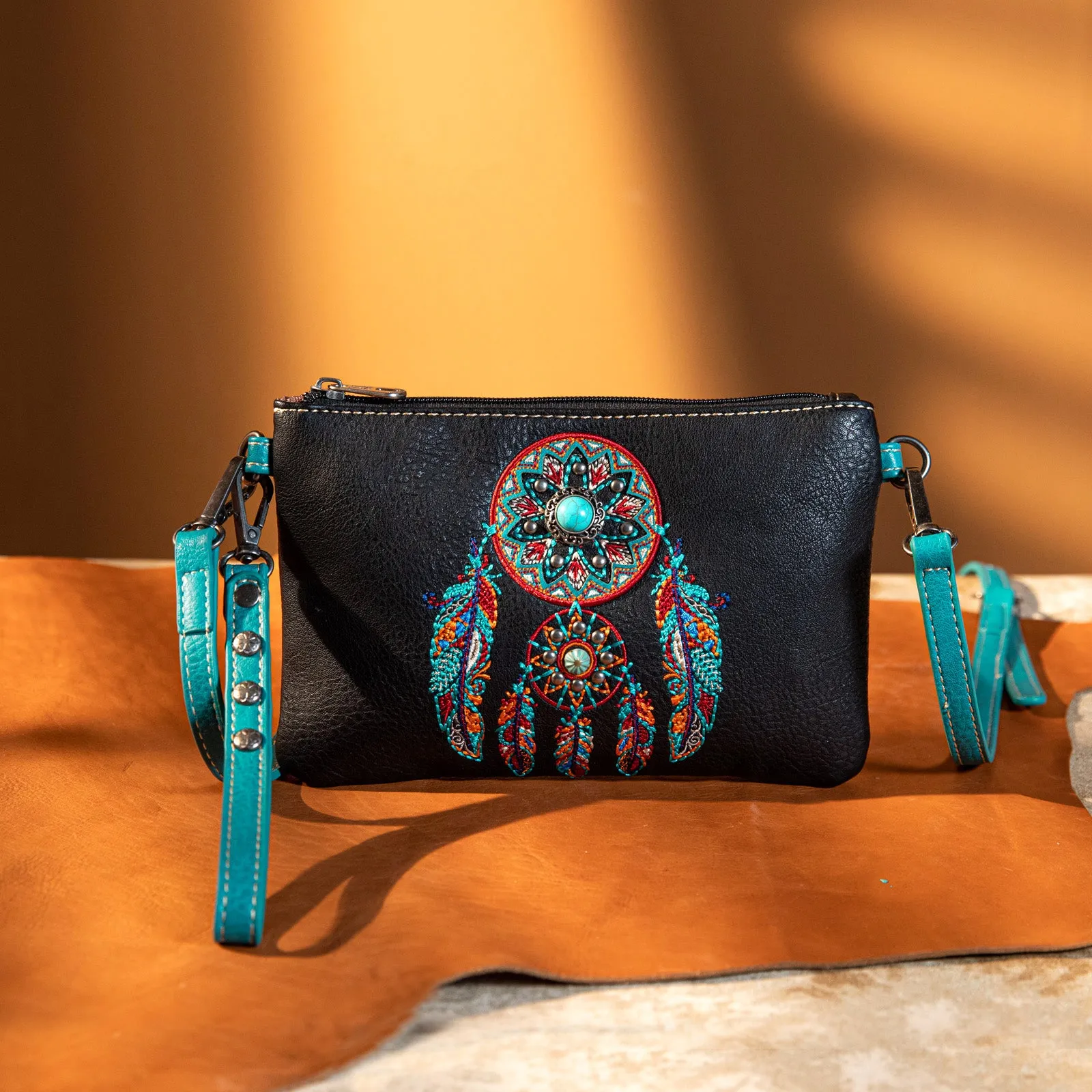 MW1241-181 Montana West Dream Catcher Collection Clutch/Crossbody