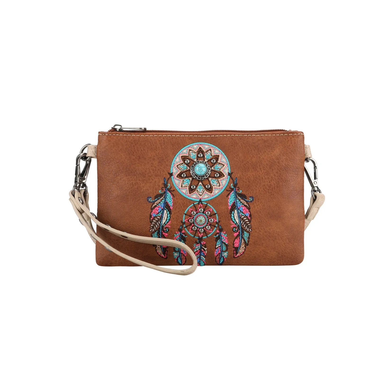 MW1241-181 Montana West Dream Catcher Collection Clutch/Crossbody