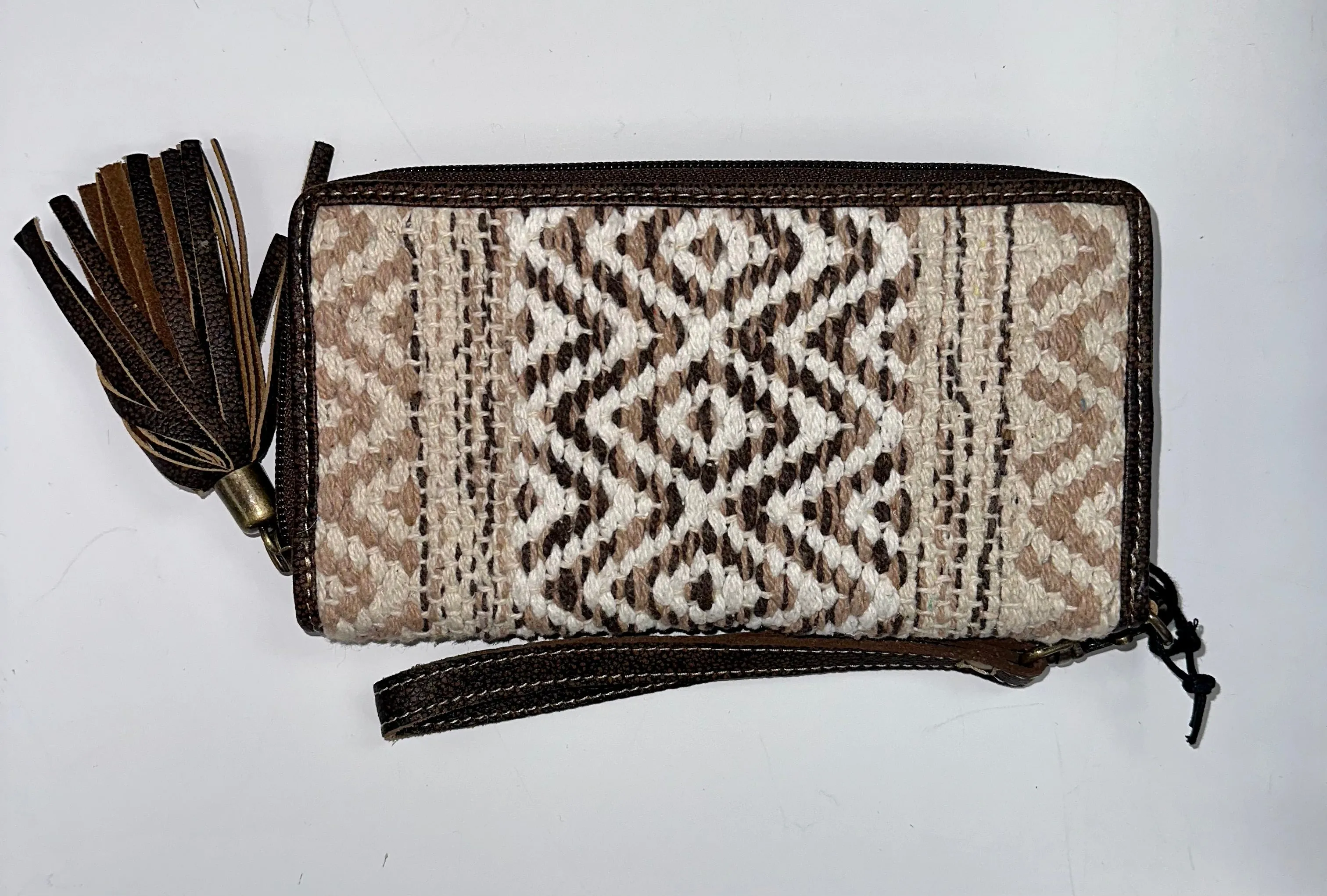 Myra Bag: "ERA WOVEN FABRIC WALLET"