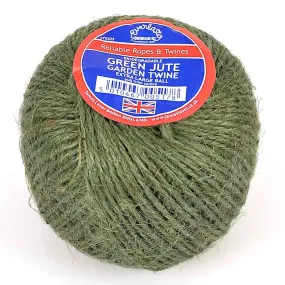 Natural Green Garden Jute Twine Ball 225g