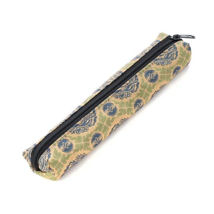 Nishijin-ori Pencil Case - Dragon Design of Kozan-ji Temple - ,  Made in Kyoto, Japan,  Japanese traditional craft pen case