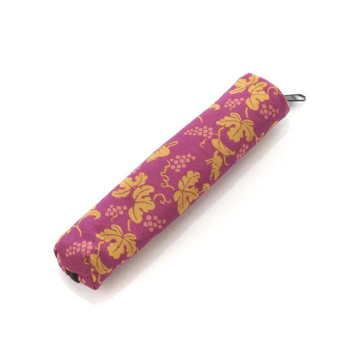 Nishijin-ori Pencil Case - Grapes and Mice Pattern - ,  Made in Kyoto, Japan,  Japanese traditional craft pen case