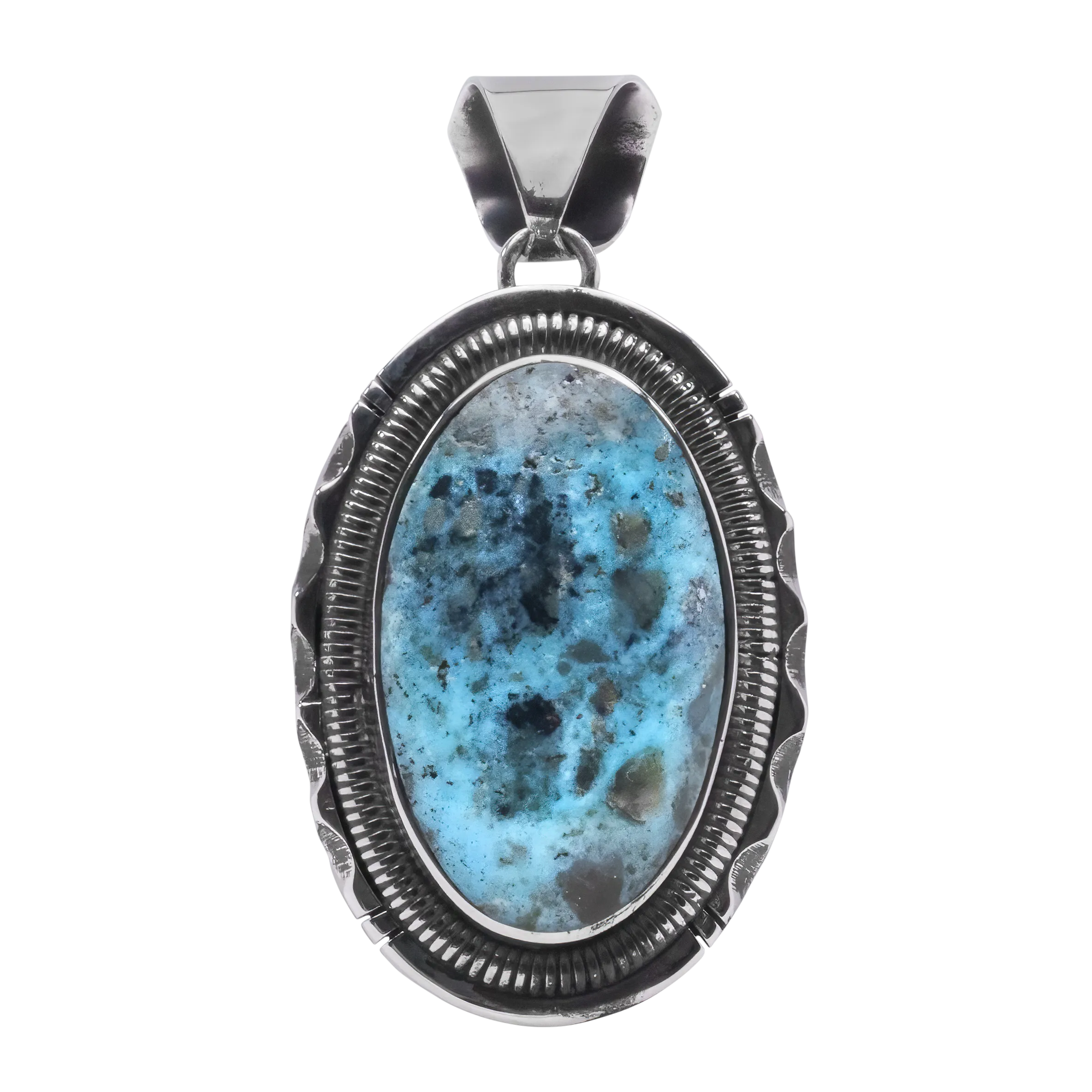 Number Eight Turquoise Pendant | William Vandever