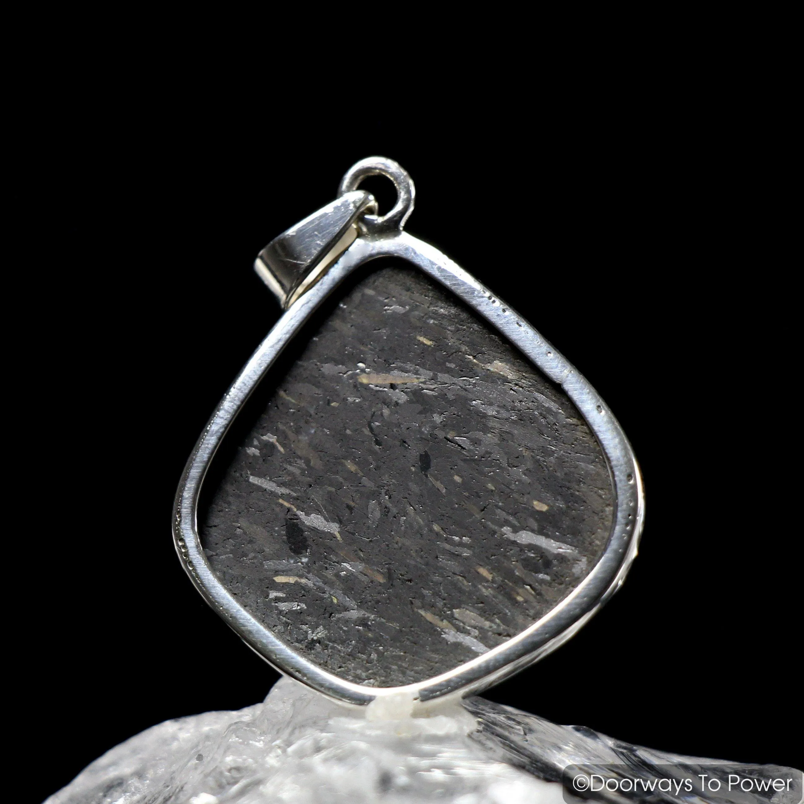 Nuummite Crystal Pendant 3 Billion Years Old * Very Rare *