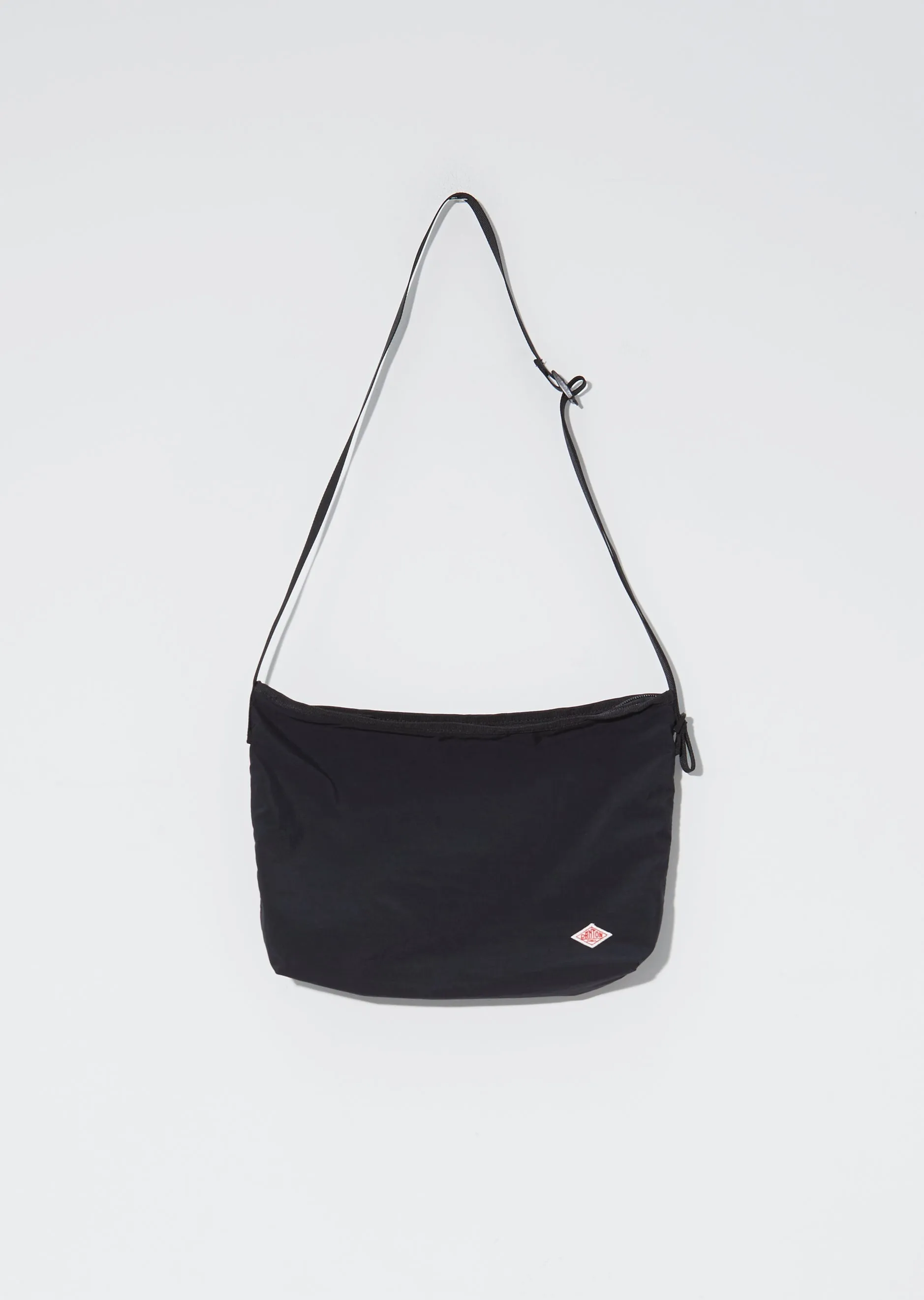 Nylon Tassaer Utility Bag — Black