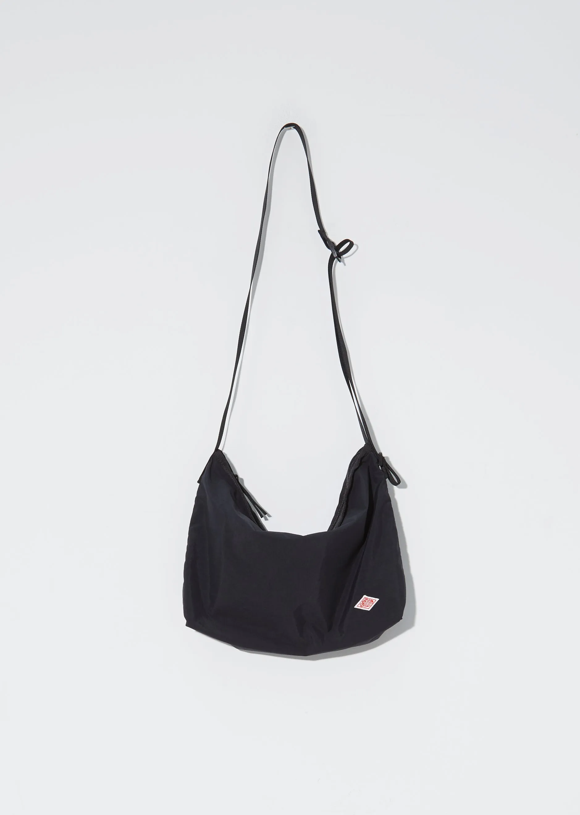 Nylon Tassaer Utility Bag — Black