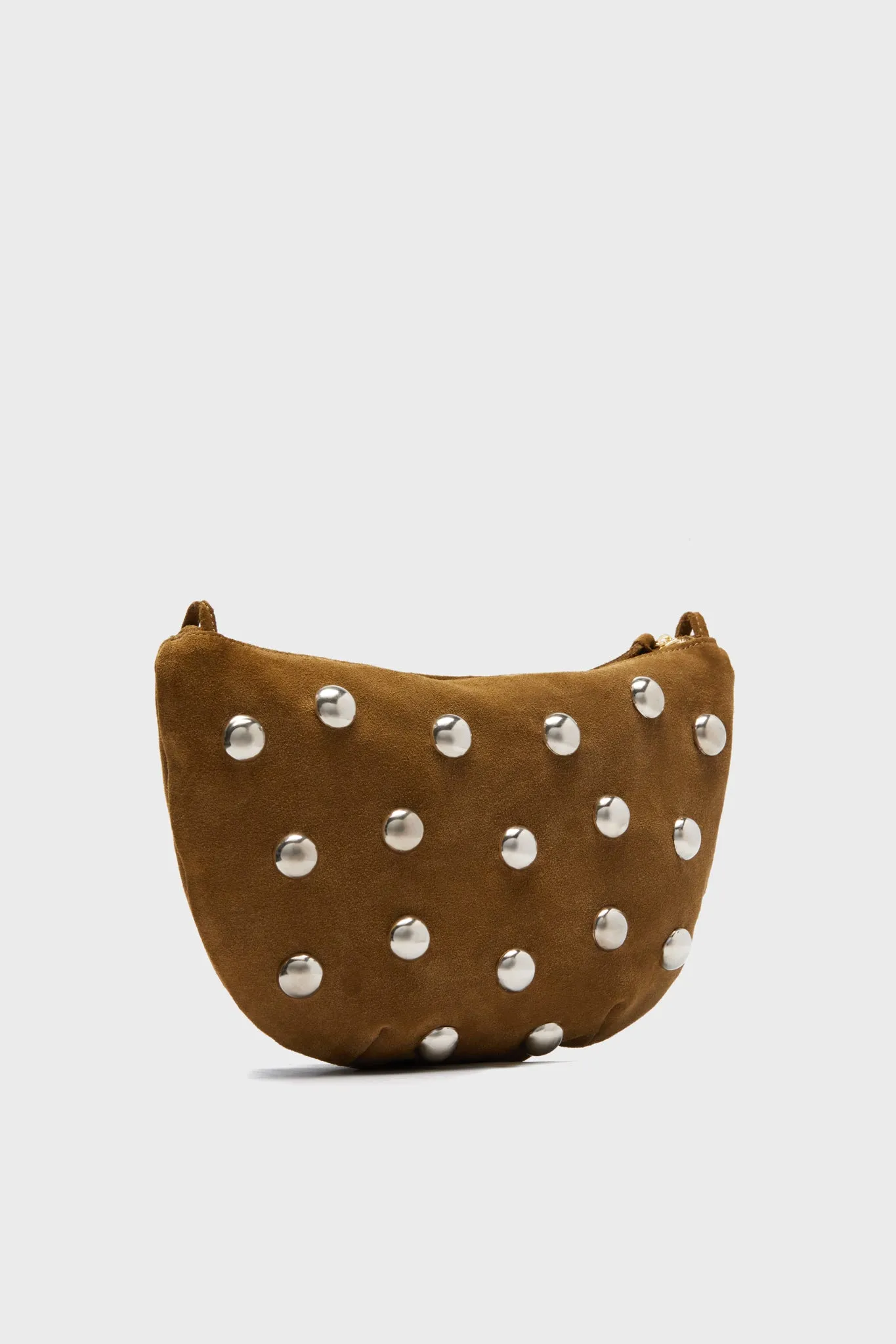 Oat Studded Lune Bag