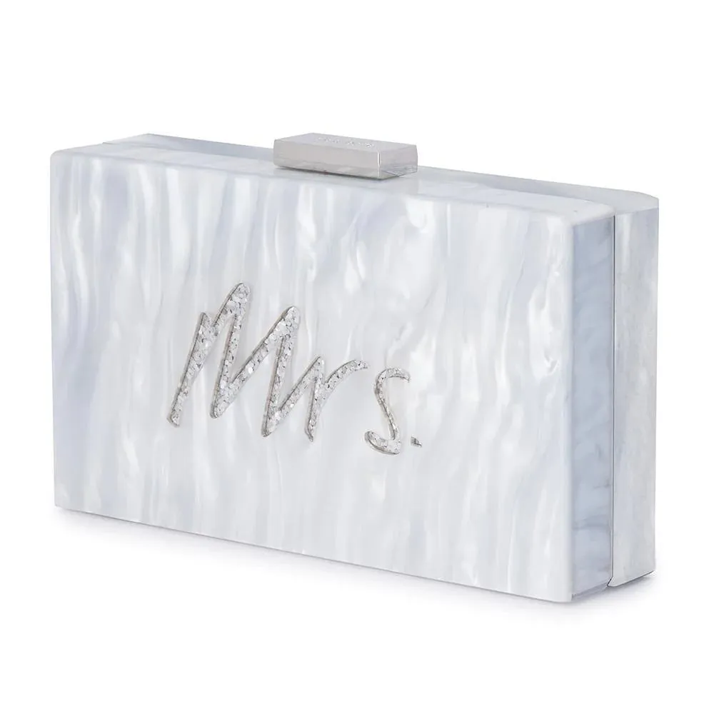 OB8226 MRS ACRYLIC BOX CLUTCH