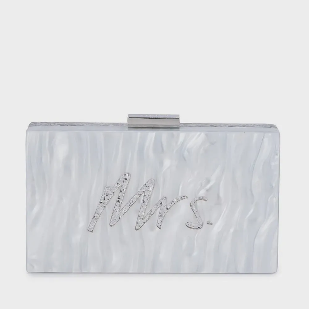 OB8226 MRS ACRYLIC BOX CLUTCH