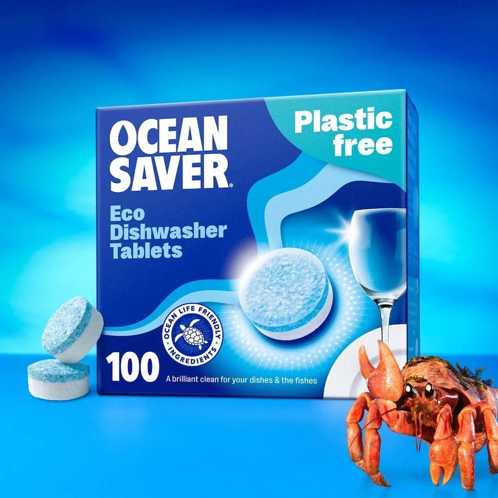 OceanSaver All-In-One Dishwasher Tablets (100)