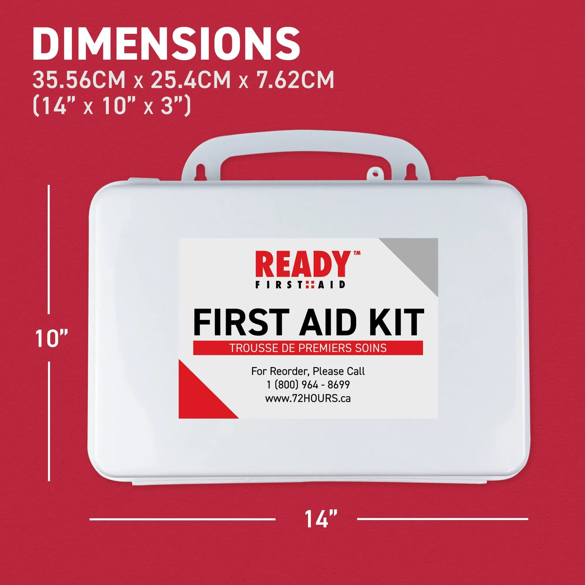 Ontario Section 9 First Aid Kit (6-15 Employees) with Plastic Box