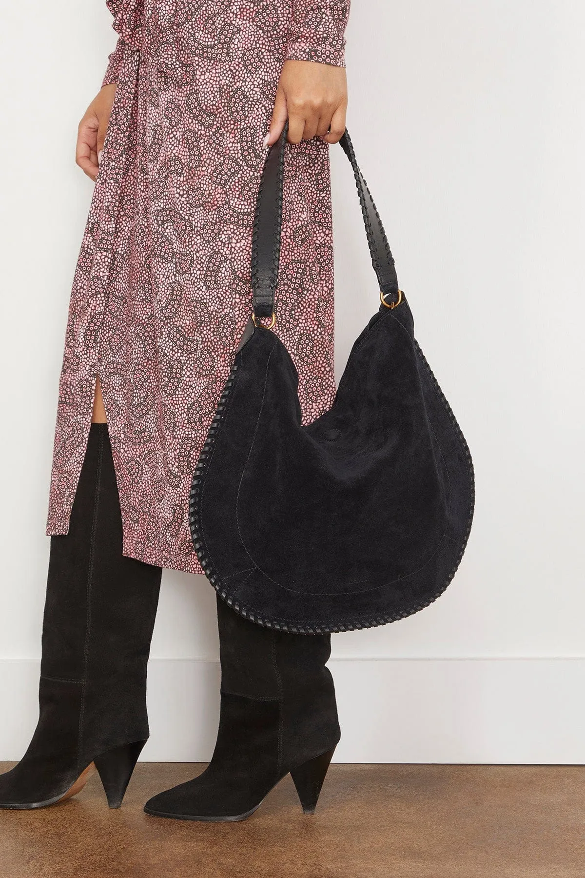 Oskan Hobo Bag in Black