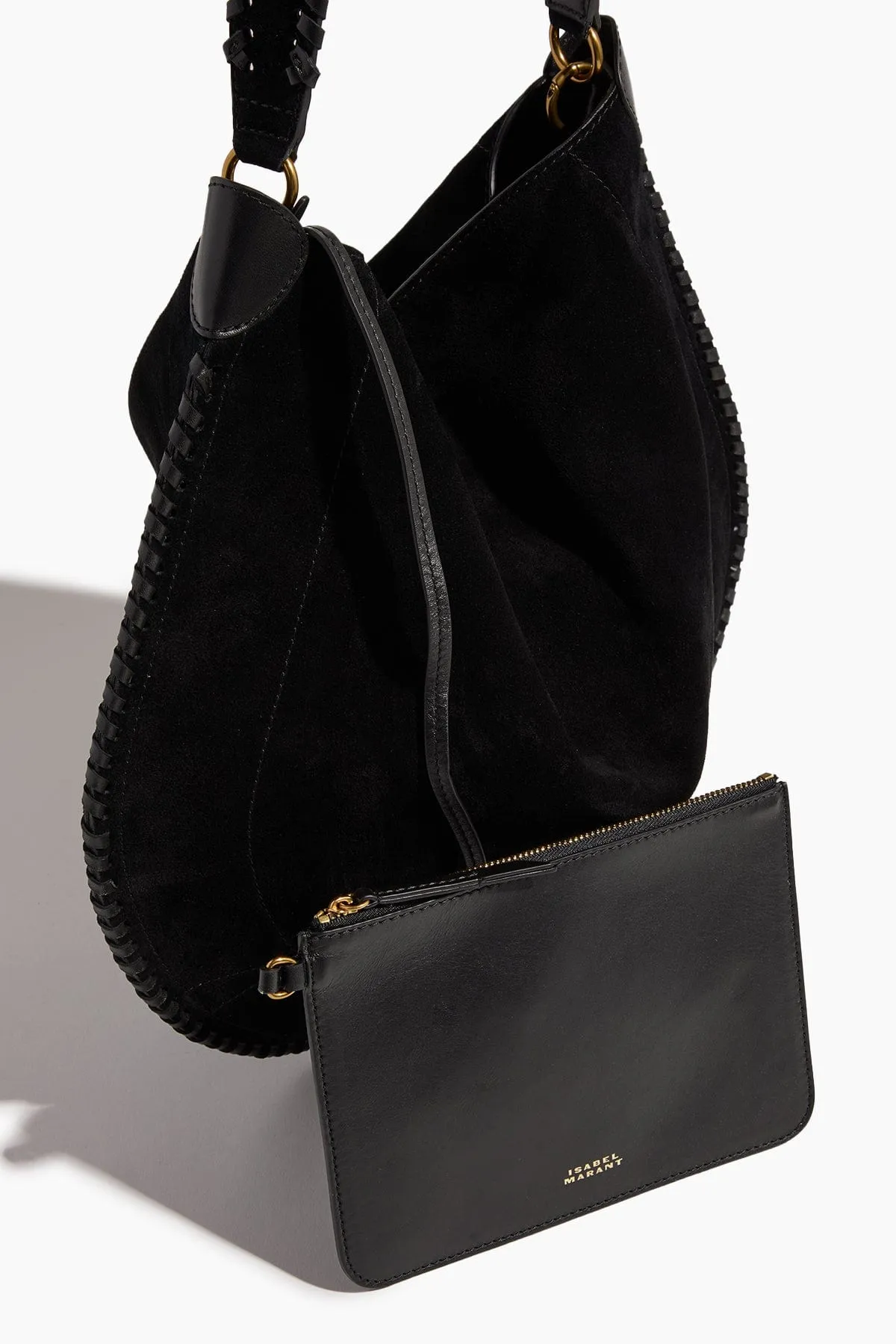 Oskan Hobo Bag in Black