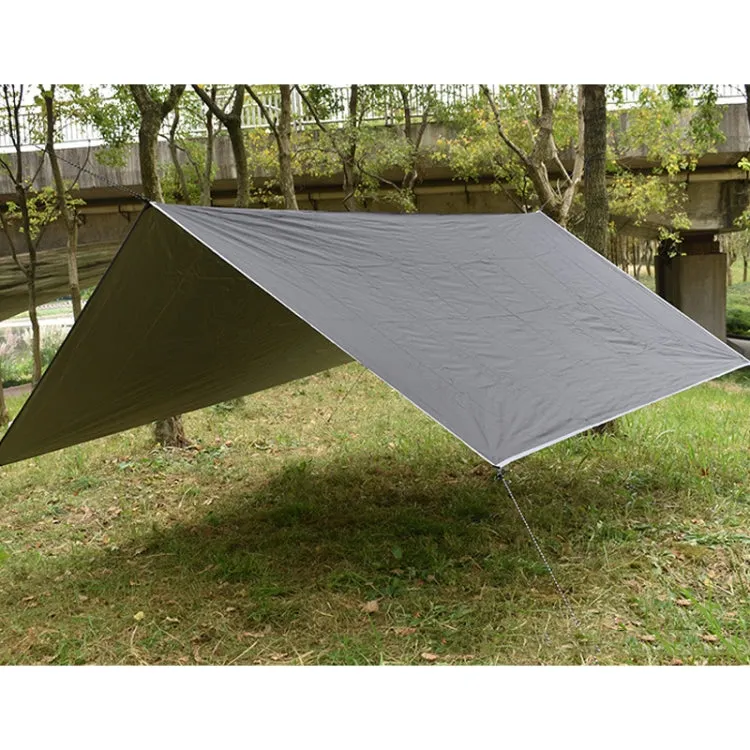 Outdoor Camping Supplies Multifunctional Camping Sunshade Waterproof And Moisture-Proof Mat Ultra-Light Sky,Size: 300 x 300cm (Orange)