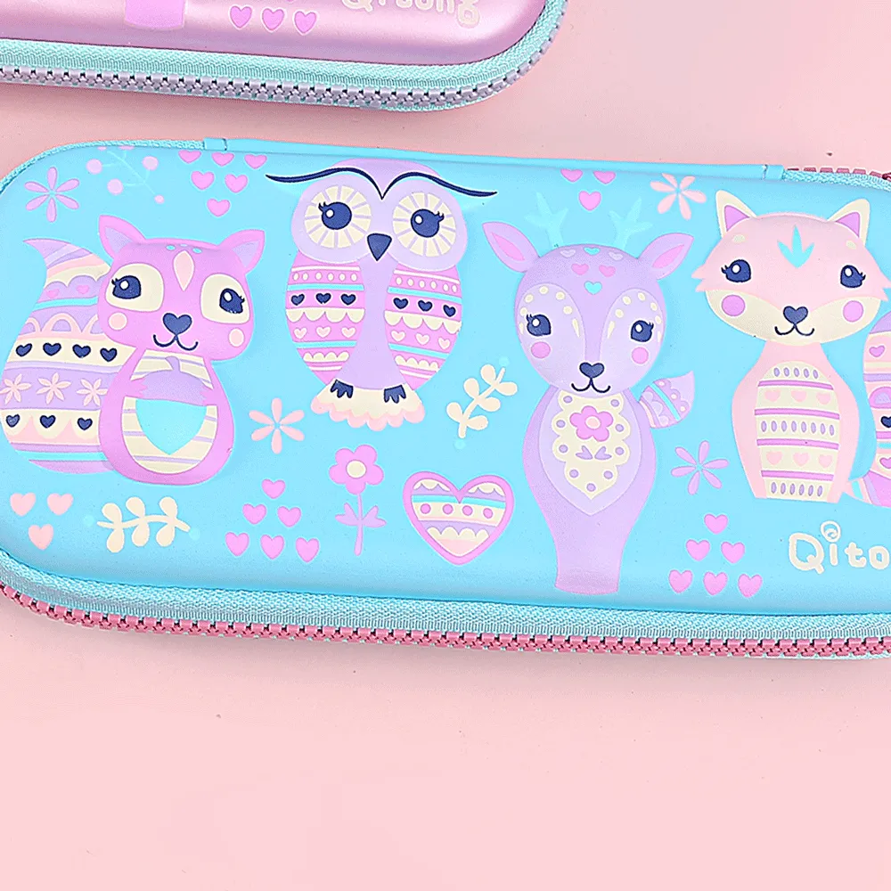 Owl Printed  Classy Pencil Case.