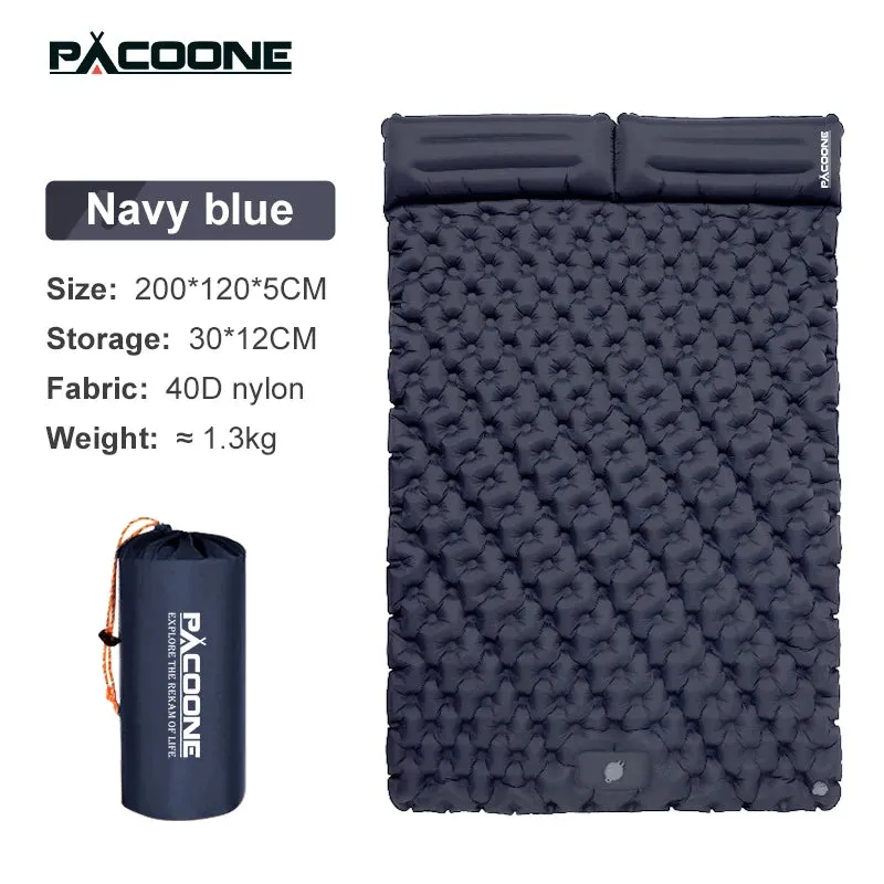 PACOONE Ultralight Inflatable Double Air Mat