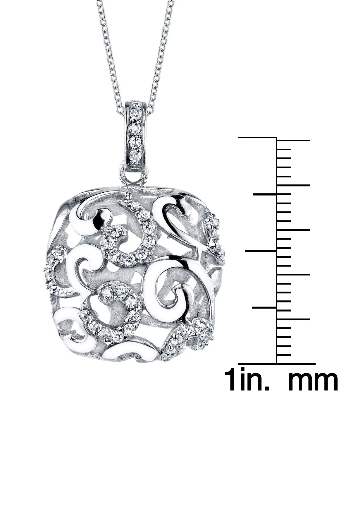 Palais Swirls Pendant Necklace