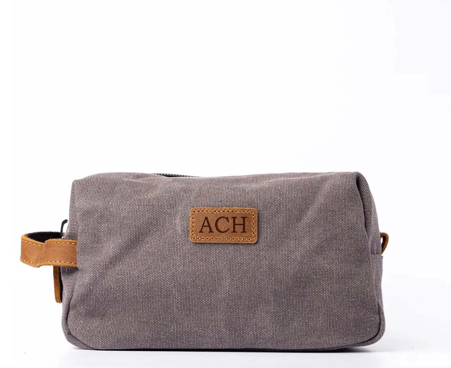 Personalized Canvas Travel Toiletry Bag