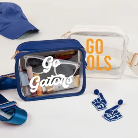 Personalized Clear Stadium Bag