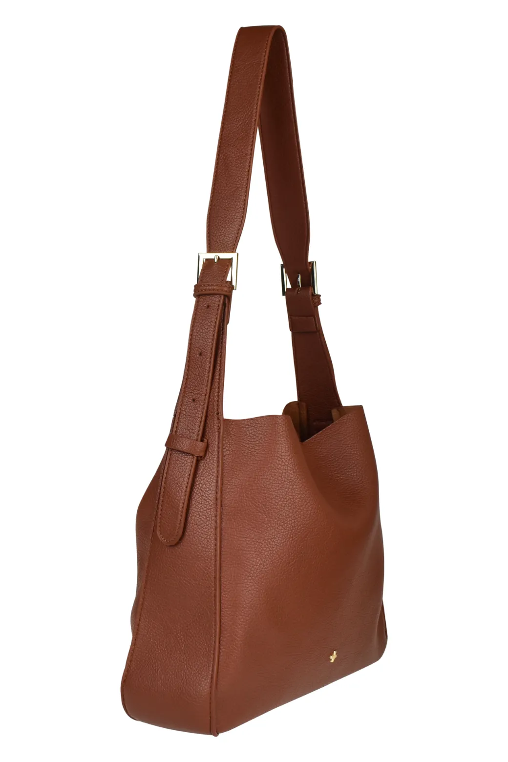 Peta   Jain Otto Slouch Bucket Bag Tan