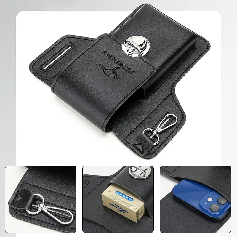 Phone holster with belt loop for men