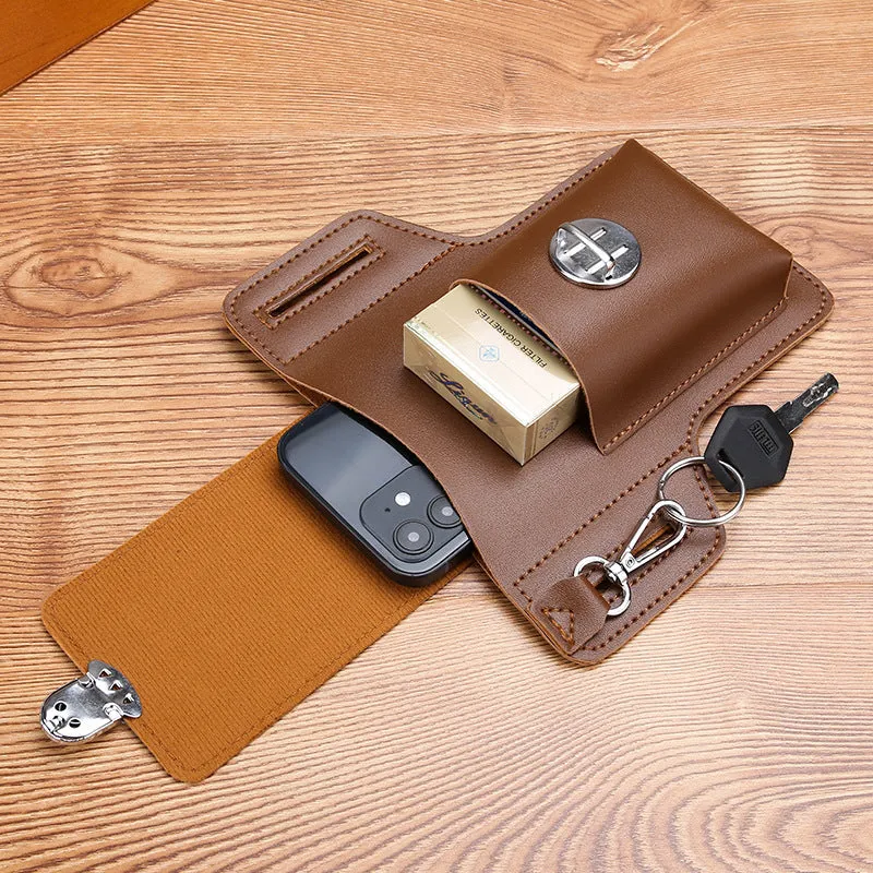 Phone holster with belt loop for men